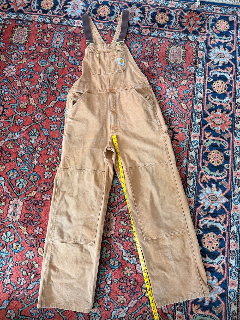 Vintage Carhartt Men’s Overalls - Carhartt Brown 32/32